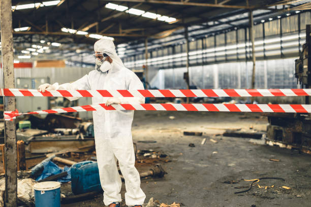 Professional Crime Scene Cleanup technician working in Monroe, UT